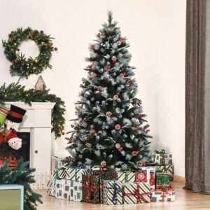 Homcom 6ft Artificial Christmas Tree