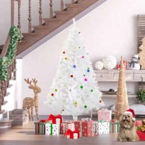 Homcom 6ft Artificial Christmas Tree