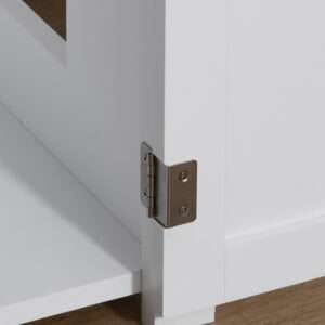 Pawhut Litter Box Tabletop Side Table