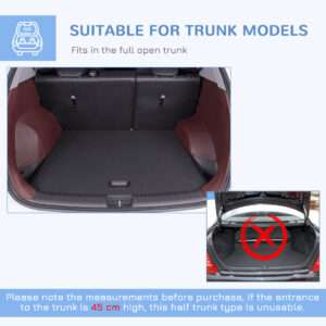 Pawhut Car Dog Cage Metal Collapsible