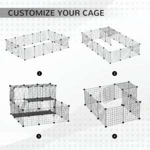 Pawhut DIY Small Animal Cage Pawhut DIY Small Animal Cage