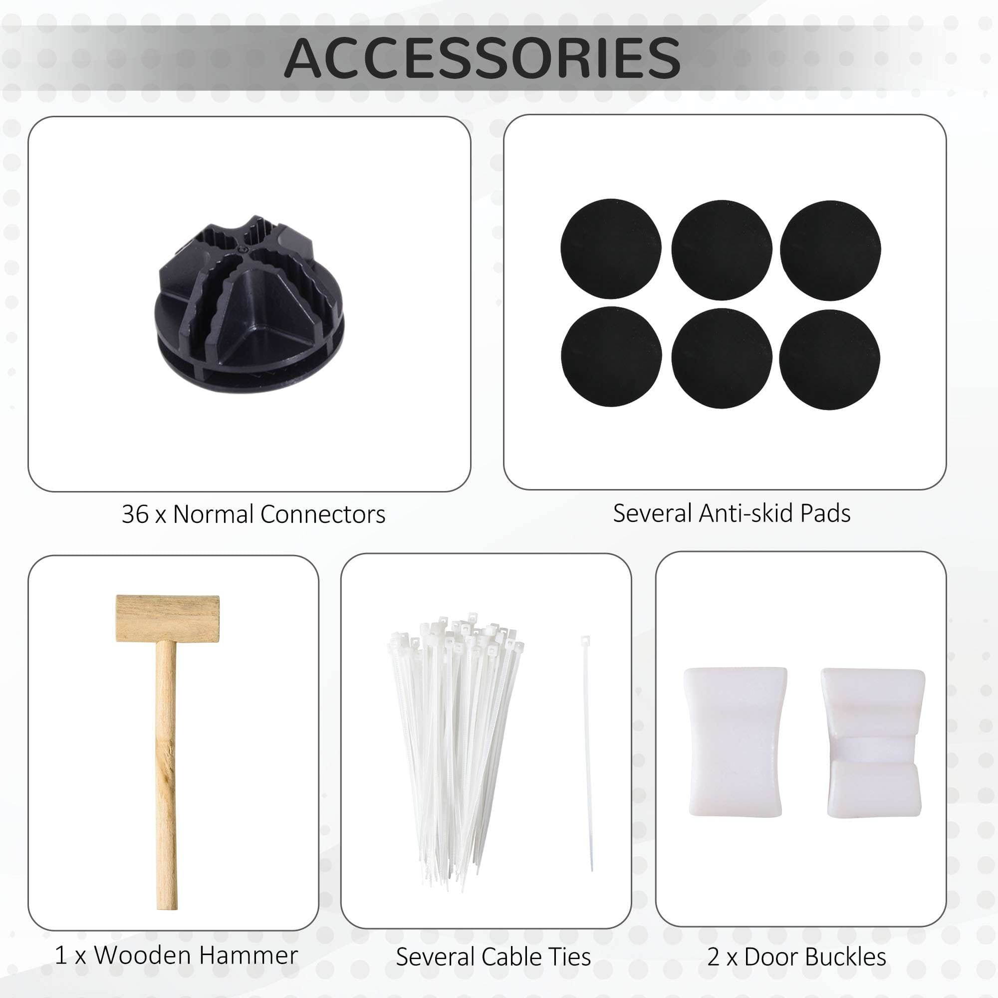 Pawhut DIY Small Animal Cage Pawhut DIY Small Animal Cage