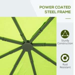 Outsunny Metal Gazebo Party Tent