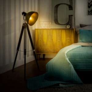 Homcom Tripod Floor Lamp Retro Dome