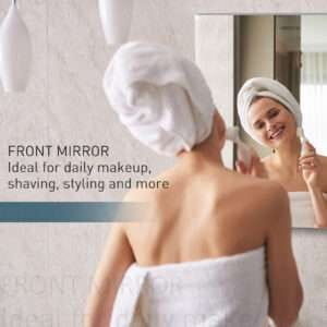 Homcom Wall-mounted mirror cabinet