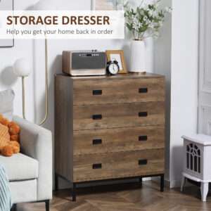 Chest of Drawers 4 Drawer Unit Storage