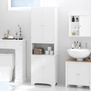 Homcom Bathroom Cabinet Freestanding