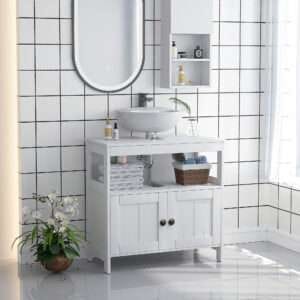 kleankin Bathroom Under Sink Cabinet
