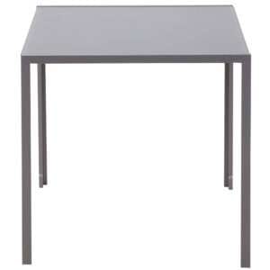 Homcom Square Dining Table w/ Glass Top