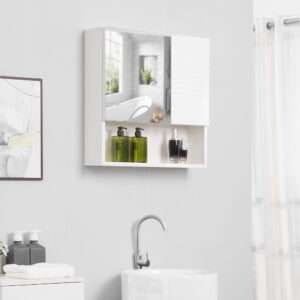 kleankin Bathroom Mirror Cabinet