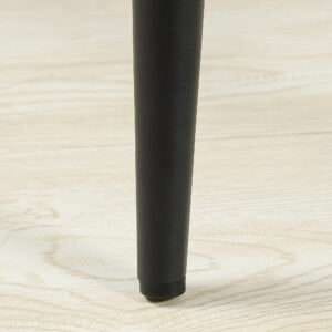 Homcom Bar Stools Set of 2 Velvet-Touch