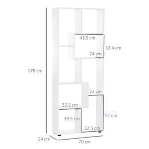 8-Grid Bookshelf Multipurpose