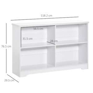 Bookcase w/ Shelves Cube Display