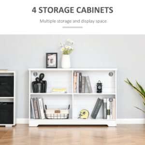 Bookcase w/ Shelves Cube Display