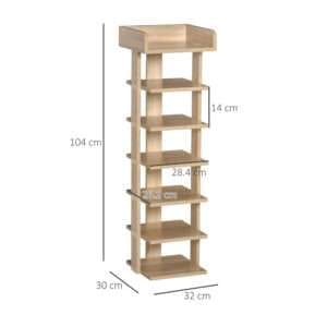 Shoe Rack Organizer Storage Shelf 7 Tier