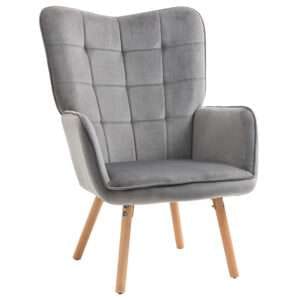 Homcom Wingback Accent Chair