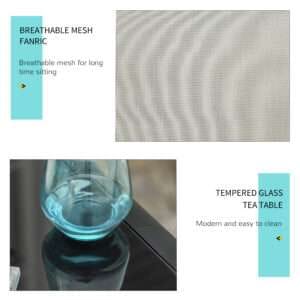 Outsunny Lounge Chair Set w/ Table 3 Pieces