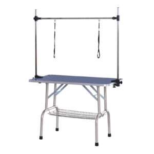 Pawhut Dog Grooming Table Metal Adjustable