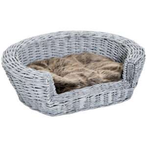 Pawhut Dog Sofa Bed Elevated Wicker