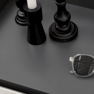 Modern Shoe Cupboard w/ Open Compartment