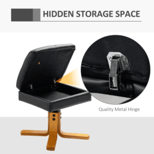 Faux Leather Recliner Chair w/ Footrest