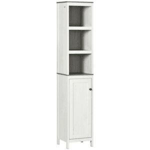 Tall Bathroom Storage Cabinet Linen Tower