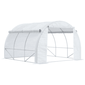 Outsunny Polytunnel Greenhouse Steel