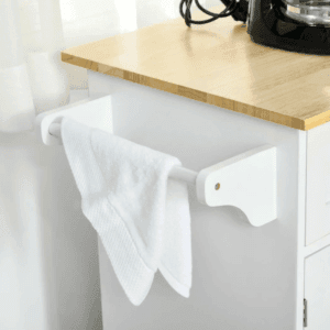 Homcom Kitchen Island Utility Cart