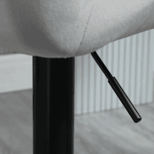 Homcom Bar Stools Set of 2 Velvet-Touch