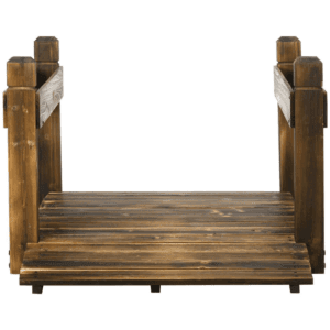Outsunny 5ft Wooden Garden Bridge