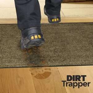 Wash & Clean Barrier Mat 120x180cm Brown