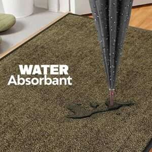 Wash & Clean Barrier Mat 120x180cm Brown