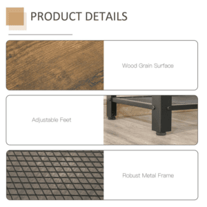 Homcom Console Table Side Table 2-Tier