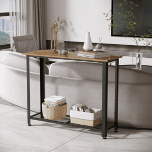 Homcom Console Table Side Table 2-Tier