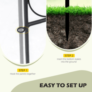 Outsunny 5pcs Decorative Edging