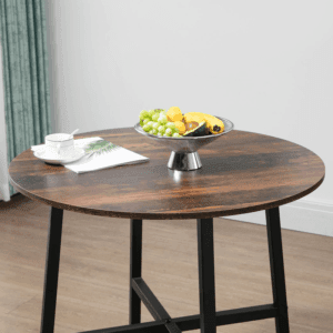 Homcom Round Dining Table 80cm