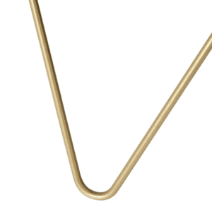 Homcom Round Coffee Table Black & Gold