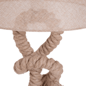 Homcom Table Lamp Nautical Twisted Rope