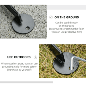 Outsunny Hammock Chair Stand Only