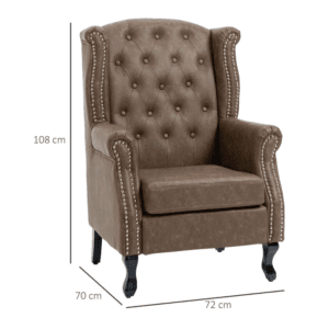 Homcom Chesterfield-style Armchair