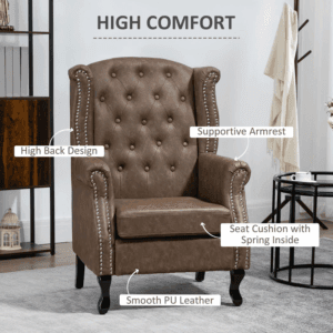 Homcom Chesterfield-style Armchair