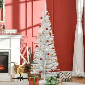 Homcom 5ft Artificial Christmas Tree Slim