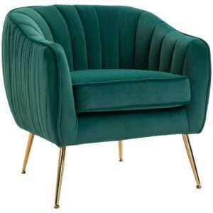 Homcom Armchair Upholstered Flocking