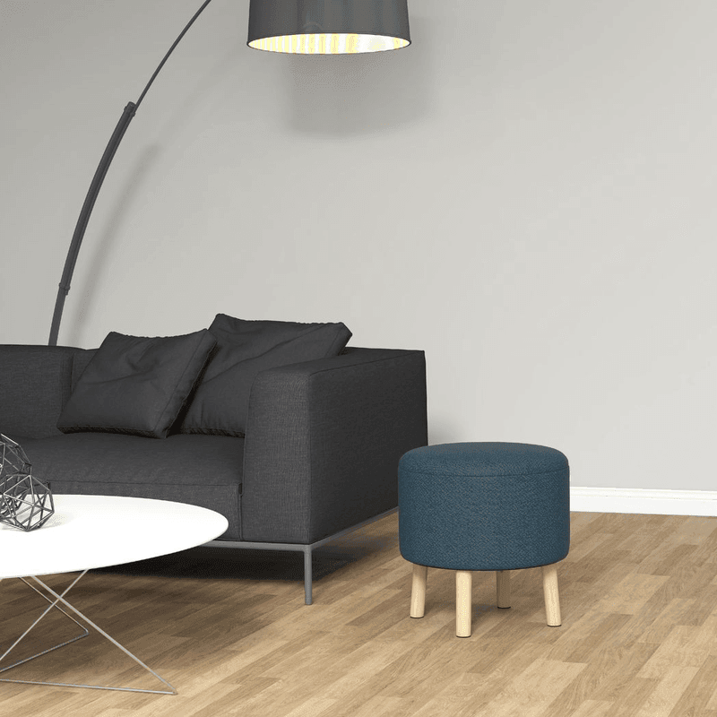 HOMCOM Round Stool Storage Ottoman HOMCOM Round Stool Storage Ottoman