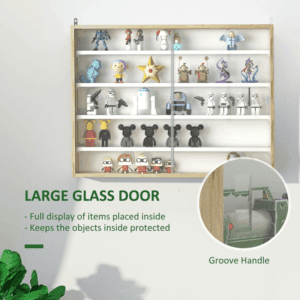 Homcom Wall Display Shelf Unit 5-Tier