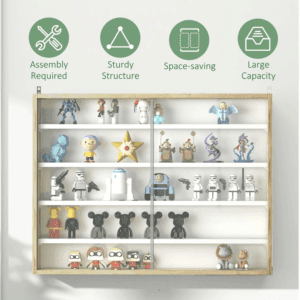 Homcom Wall Display Shelf Unit 5-Tier