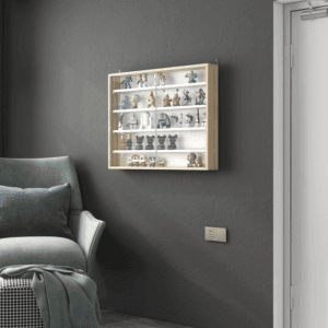 Homcom Wall Display Shelf Unit 5-Tier