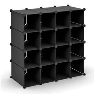 Vinsani Cube Shoe Rack 16 Pairs