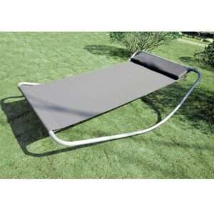 Outsunny Rocking Bed Hammock-Grey