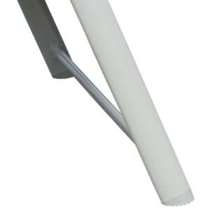 Outsunny Sun Lounger w/ Pillow Steel Frame